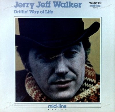 Jerry Jeff Walker - Driftin' Way Of Life US LP 1985 (VG+) ''