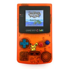Pikaqiu Edition Retrofit High Light Backlit Game Boy Color GBC Console
