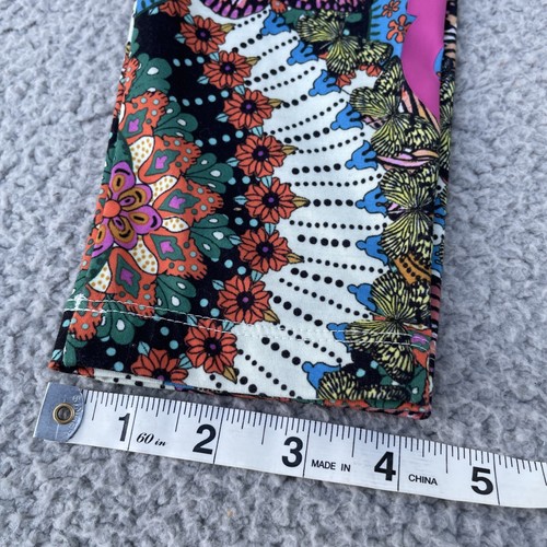 Adidas Originals Leggings Womens S Floral Bottoms Multicolour Logo Gym BR5146 - Picture 14 of 15