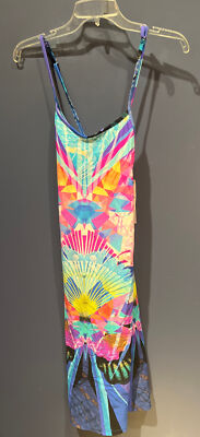 XS Swim Dress LA BLANCA NWT , Multi Color, Light Lined Bra, Adjustable  $98msrp