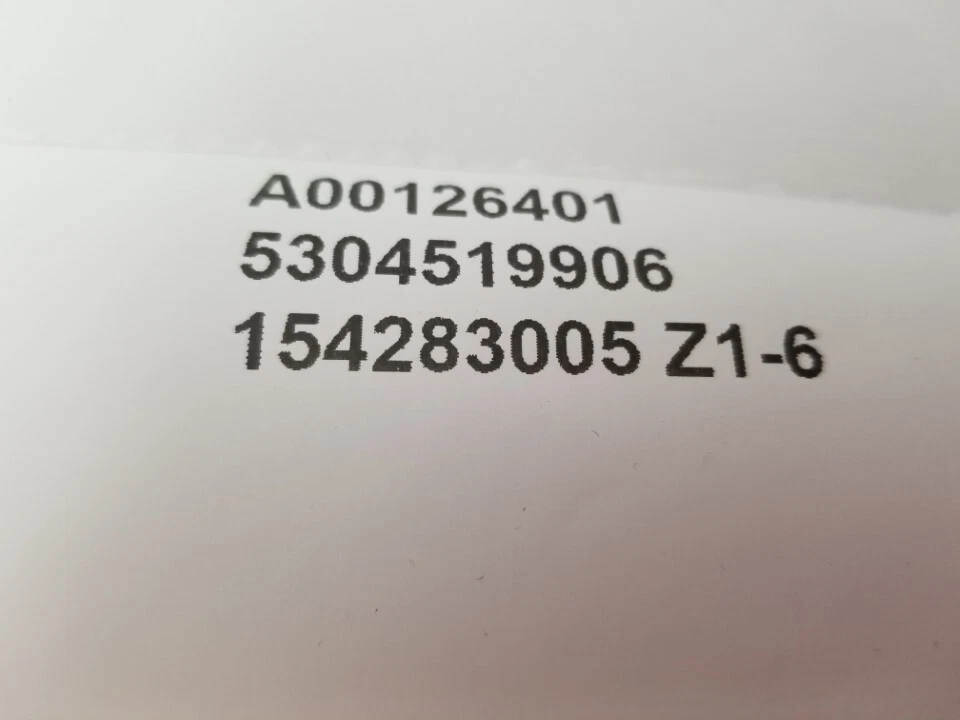 Conjunto de cárter para máquina de lavar louça A00126401 5304519906 154283005 Frigidaire ~ Z1-6 - Imagem 4 de 4