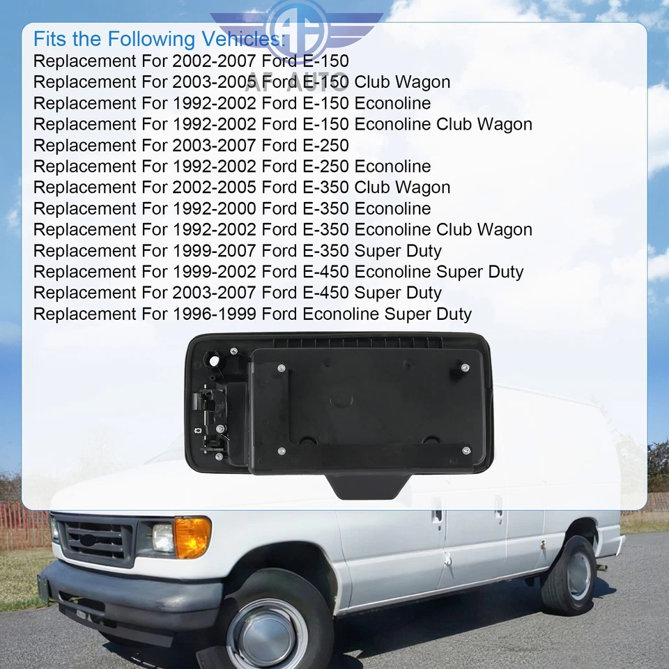 Exterior Door Handle For 1996-2007 Chevrolet Express 2500 Express 3500 Back Door Foto 3 de 4