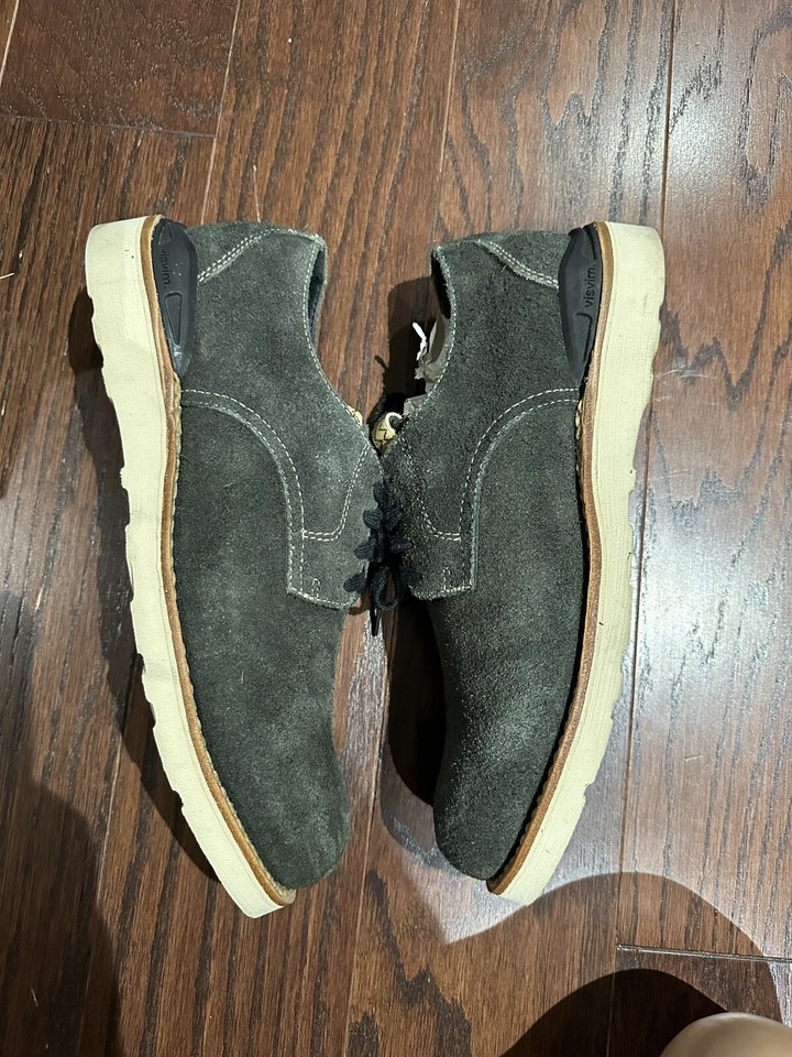 Visvim Virgil Plain Toe Folk M10 Black Box And Dust Bag Available | eBay