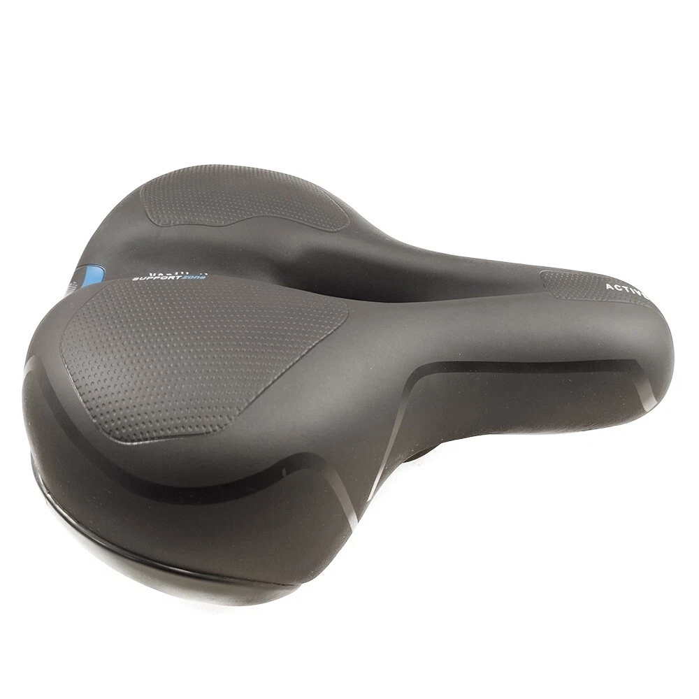 Bike Bicycle Soft Gel Comfort Saddle Seat LED Black For Giant