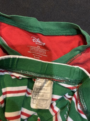 Preowned lot of 5 boys Disney Store pajamas & Shirt Mickey Lion King sz 7 & 8 - Picture 3 of 7