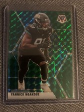 2020 Panini Mosaic Yannick Ngakoue GREEN Prizm Refractor SP Jaguars Vikings #103