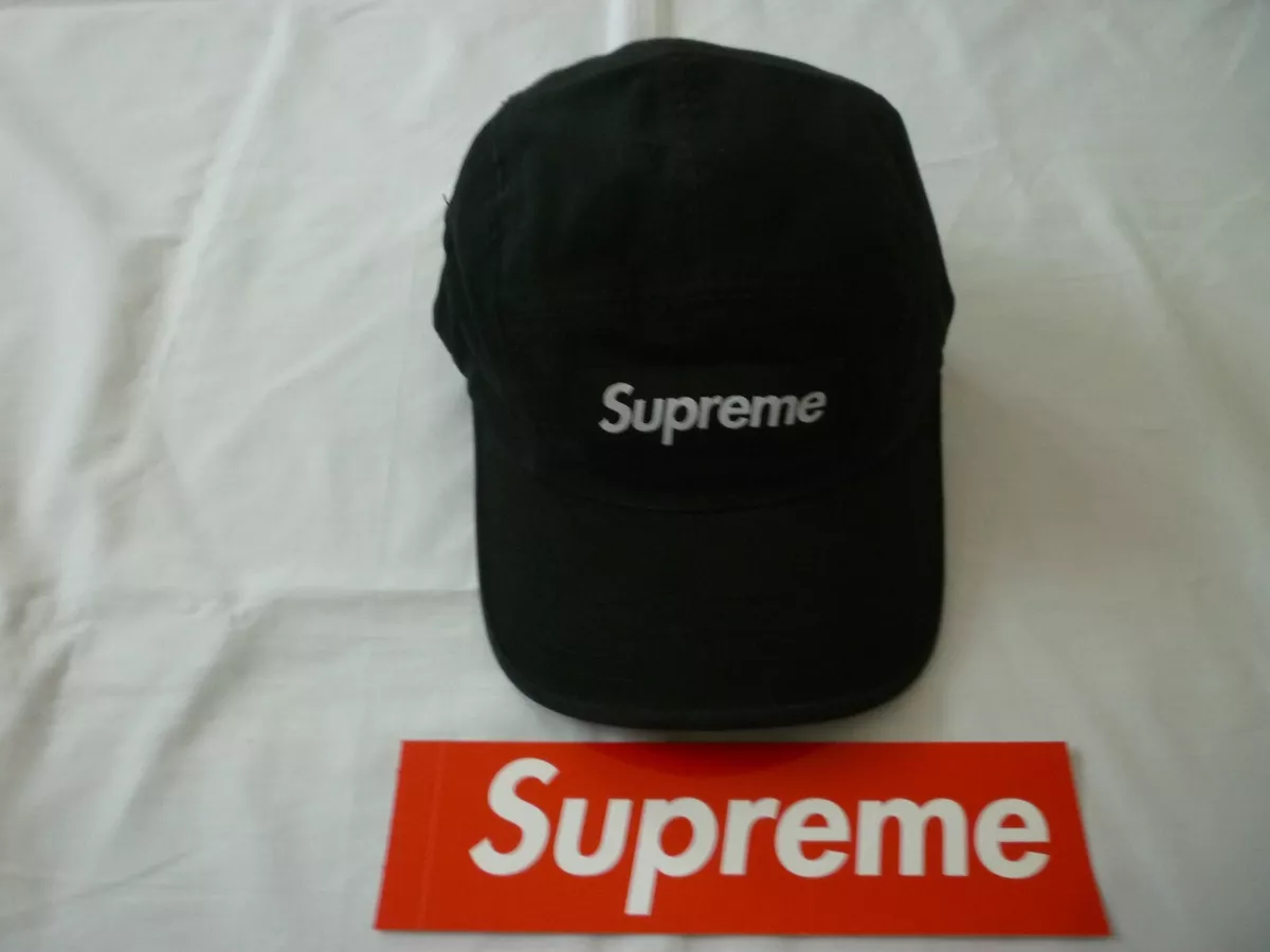 Supreme Washed Chino Twill Camp Cap