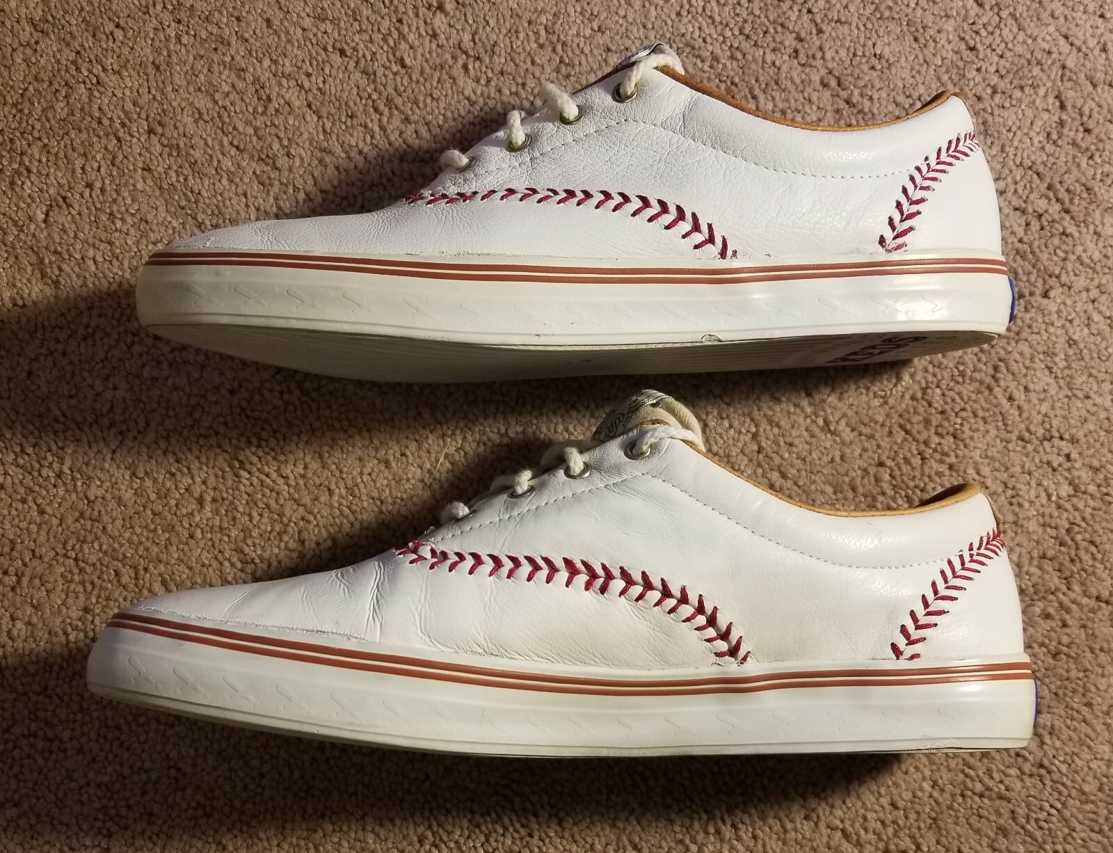 Keds Championship Series Leather Baseball Stitch Wome… Gem