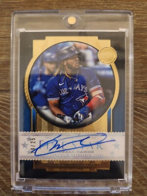 Vladimir Guerrero Jr 2022 Topps Five Star ON CARD Autograph Blue Jays /25 WOW