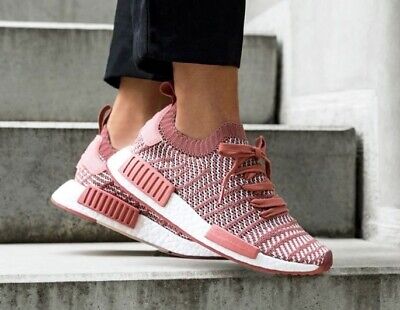 ADIDAS ORIGINALS NMD_R1 STLT PK PINK PRIMEKNIT CQ2028 WOMENS BOOST SNEAKERS  | eBay