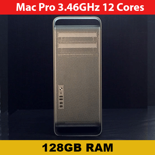 Mac Pro | 12-rdzeniowy 3,46 GHz | 128 GB RAM | 1 TB HDD | ATI Radeon HD 5770 - Zdjęcie 1 z 2