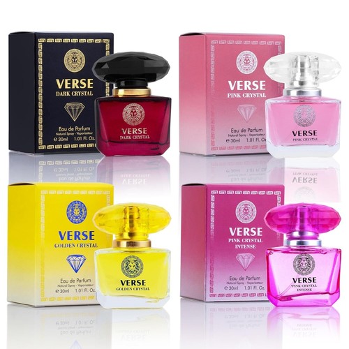Sophisticated 4-Piece Mini Perfume Set - Non-Irritating & Long-Lasting Scents