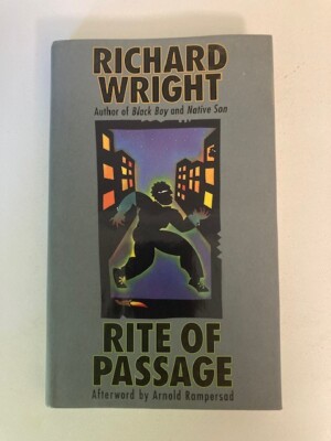 Rite of Passage by Richard Wright (1994, HC) 1st Printing VG w/Protective Cover