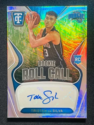 Tristan da Silva 2024-25 Totally Certified RC-SIL Rookie Roll Call Camo Auto /25