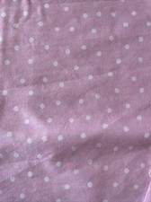 One 1 Yard 44 Wide Blush Pink White Polka Dots Cotton Fabric Joann Exclusive