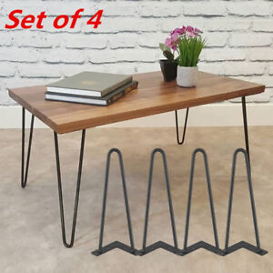8 12 16 28 Hairpin Coffee Table Legs Diy Metal Set Of 4 Home