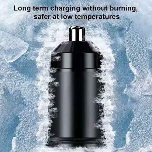 A Dual-port Universal Car Super Fast Charger 100W USB Type C QC3.0 PD Char XTN - Zdjęcie 3 z 11
