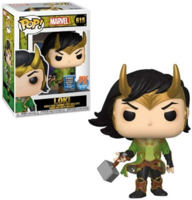 Funko POP! Marvel Loki Exclusive Vinyl Figure #615 ***COMIC DAY