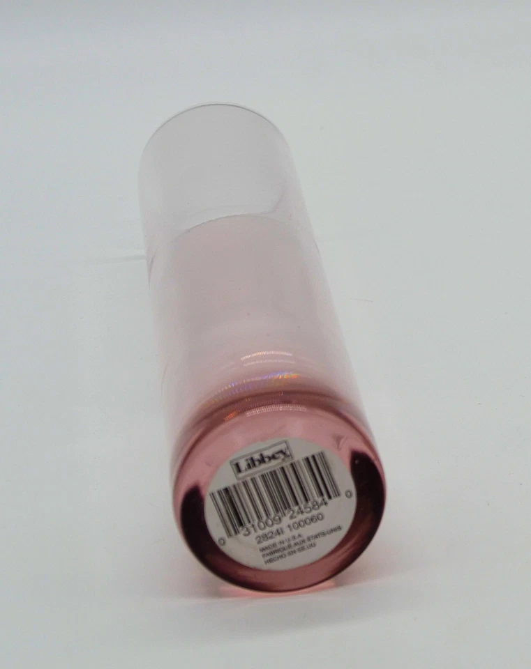 Jarrón cilíndrico de lavanda Libbey diseño simple 7,5” de alto C-9 Foto 2 de 2