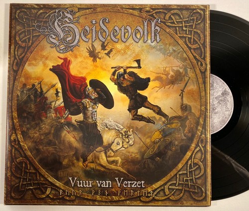 Heidevolk – Vuur Van Verzet LP (2018, Napalm Rec) VG+/ NM, Limited Edition - Picture 1 of 9