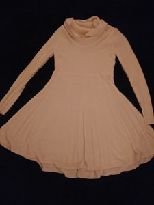 white ribbed sweater dress