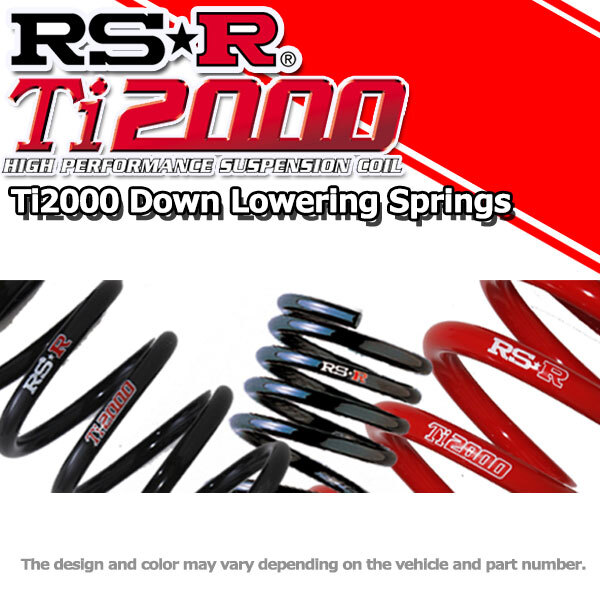 RS−R Ti2000 MZRA90W RS-R Ti2000 Down Lowering Springs Chaser JZX90 for 4/10-8/9 T141TD