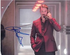 LUCA CALVAN SIGNED 8X10 PHOTO MAN FROM U.N.C.L.E UNCLE AUTHENTIC AUTOGRAPH COA B