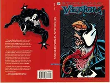 MARK BAGLEY SPIDERMAN VENOM RETURNS ORIGINAL PRODUCTION ART COVER MARVEL COMICS