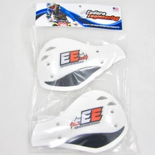 Enduro Engineering White Plastic Outer Mount Roost Deflectors Handguards NEW