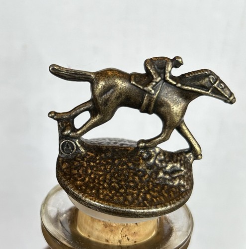 Blanton's Bourbon Whiskey Korken Flaschenverschluss mit Rennpferd & Jockey Buchstabe "A"