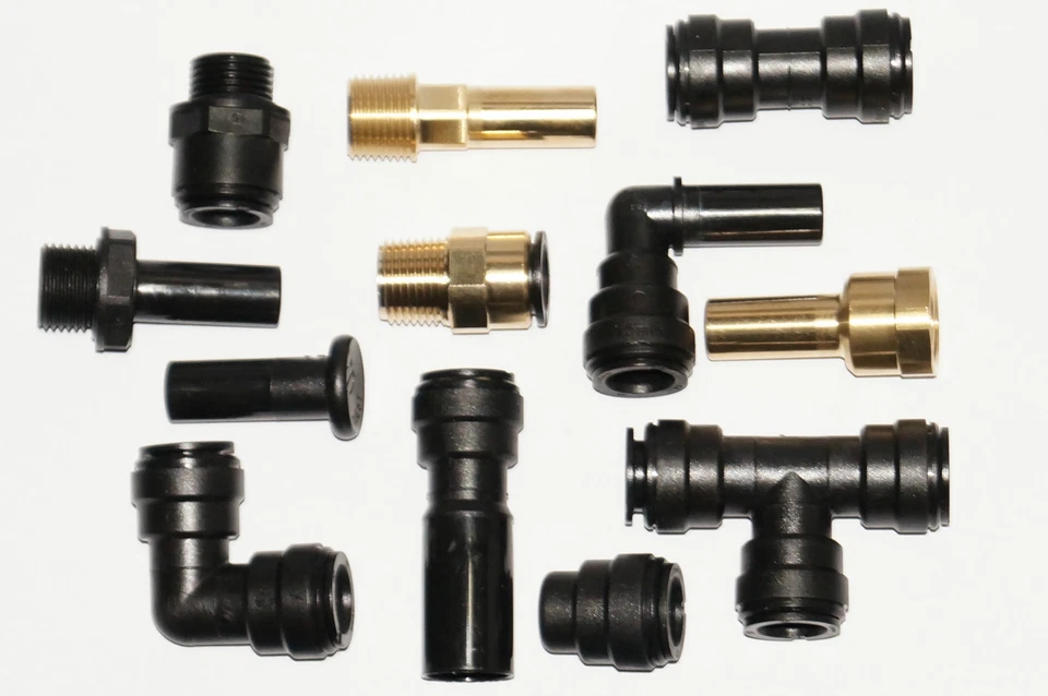 JG / RI / GROLL GMBH John Guest RWC Druckluft Steckverbinder Steckfitting Schnellsteckverbinder