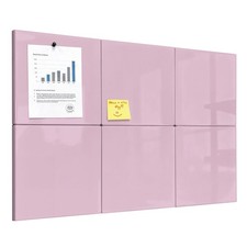 Magnetic Board, 6 Pack Magnetic Whiteboard for wall, 11.8 x 11.8 Inches Dry E...