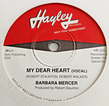 Barbara Mercer - My Dear Heart - Uk Hayley - 60' s Northern Soul 45