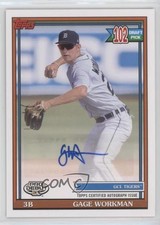 2021 Topps Pro Debut Auto Gage Workman #PD-179 Auto 4z8