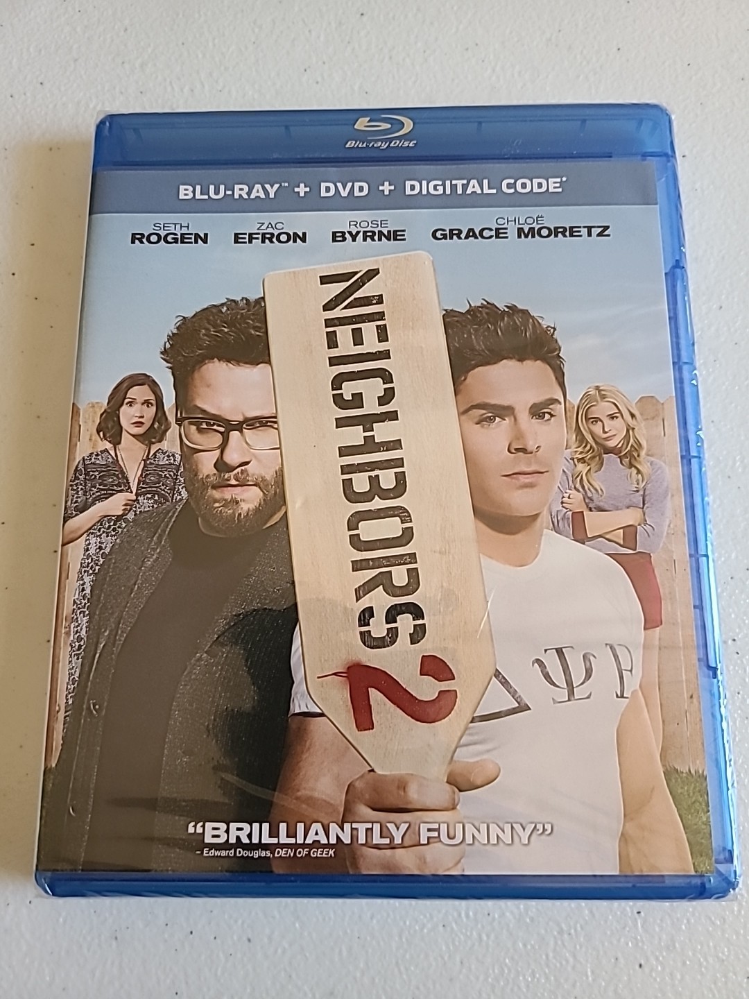 Neighbors 2 (Blu-ray) Seth Rogen, Zac Efron Brand New Sealed*