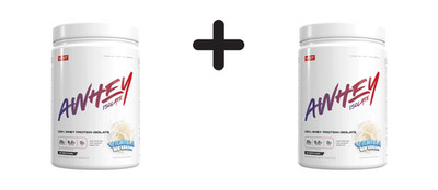 2 x VAST AWhey Isolate (900g) Vanilla Ice Cream (83,33 EUR/kg)