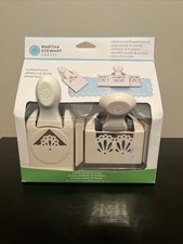 New Martha Stewart Crafts Punch Around the Page Large Set, "Scalloped Petal"