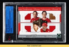 2004 ITG Ultimate Memorabilia 5th Edition Vault Emerald 1/1 Ted Lindsay READ 0c3