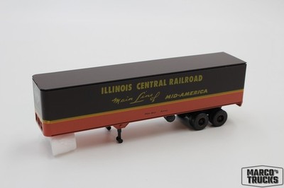 Herpa US-Kofferauflieger  Illinios Centrail Railroad Mid-America'' 1:87 /H21214