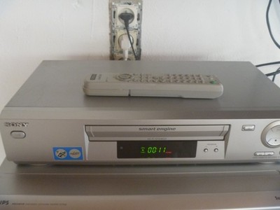 Sony SLV-SE620 lecteur cassette K7 magnetoscope avec télécommande FONCTIONNEL