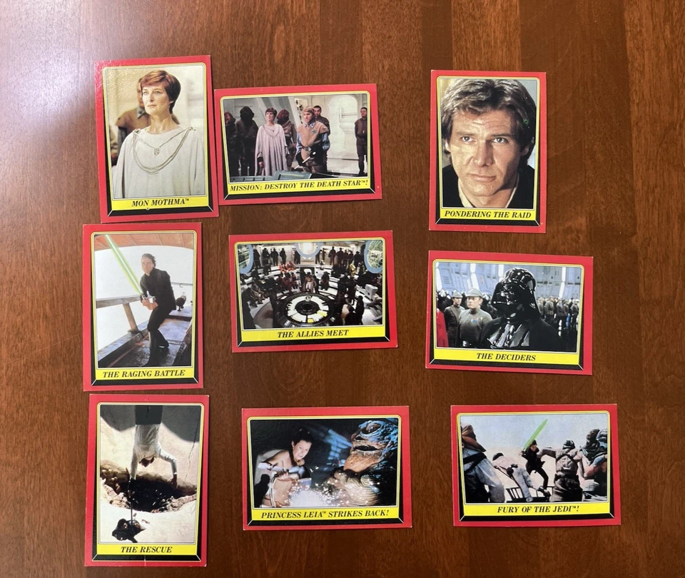 Lot of 42 1983 Topps Star Wars Return Of The Jedi Cards, near mint condition - Image 4 of 4