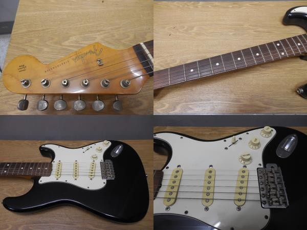Electric Guitar Fender Japan Stratocaster Black 1993-1994 S