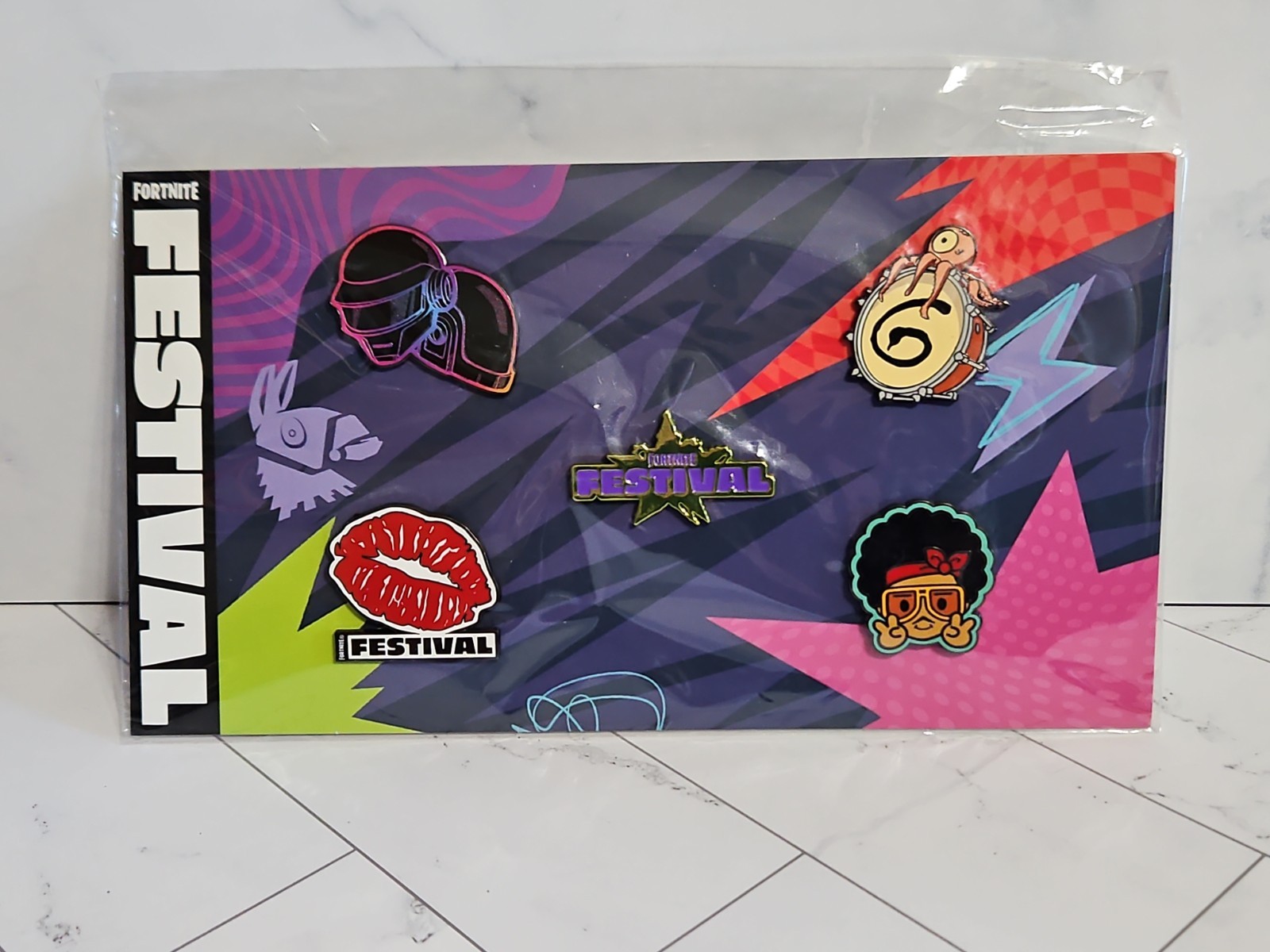 Fortnite Festival Pin Daft Punk Sabrina Carpenter Bruno Mars Gorillaz Epic