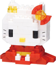 Nanoblock - Sanrio - Hello Kitty (Kimono), Kit Di Costruzione Serie Collezione D