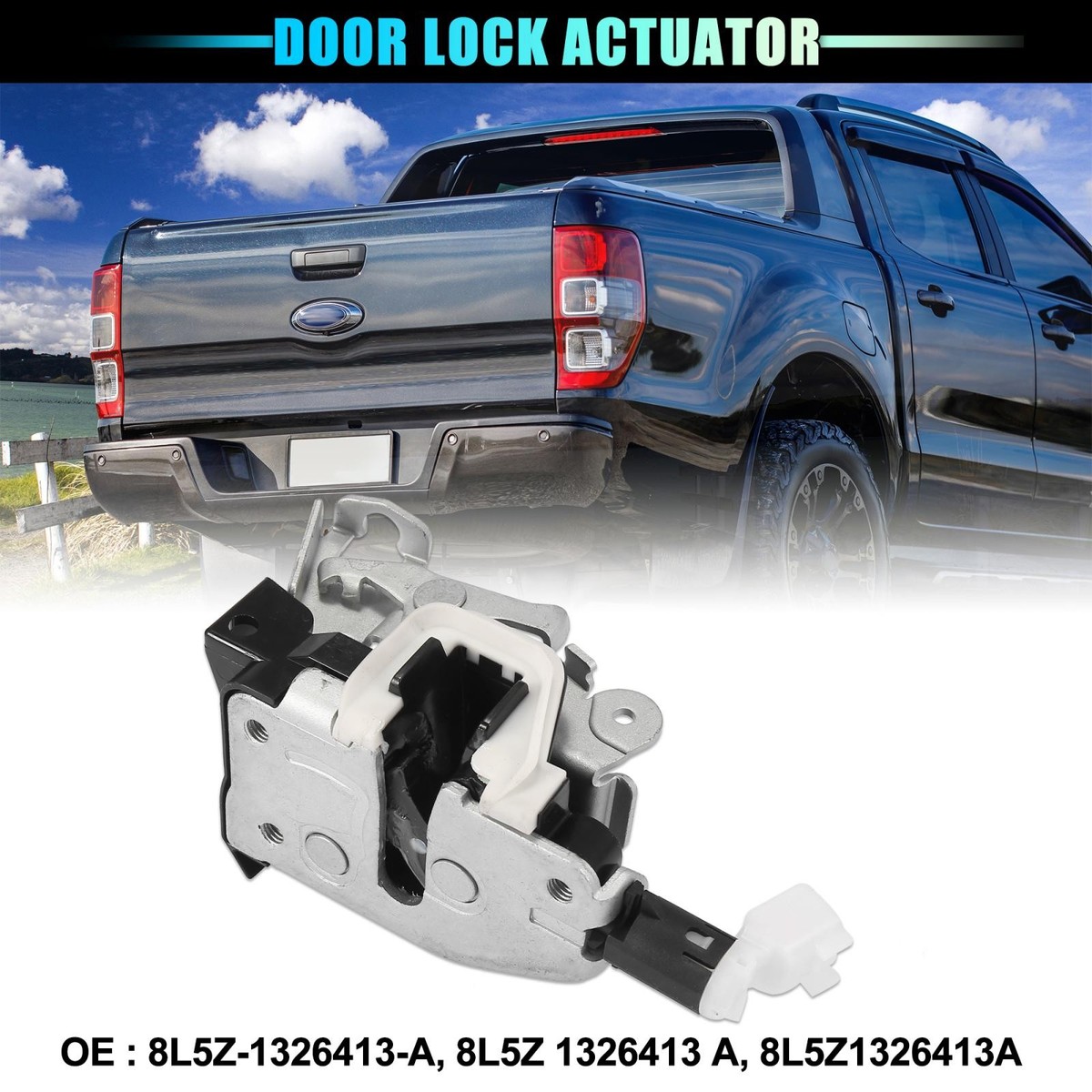 Door Lock Actuator Rear Driver Left Side Lower for Ford for Ranger