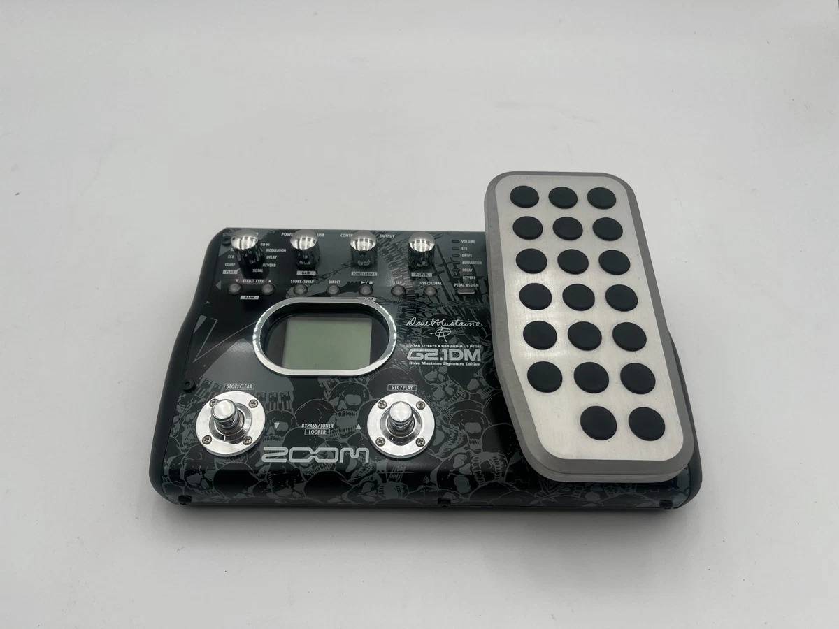 Zoom G2.1DM Dave Mustaine Signature Guitar Multi-Effects Pedal