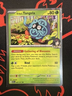 Erika's Tangela - Cosmo Holo  007/217 Ascended Heroes Promo