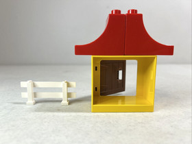 LEGO Duplo 4624 Brick Box Green Complete Set 2012 &ndash; No Storage Box