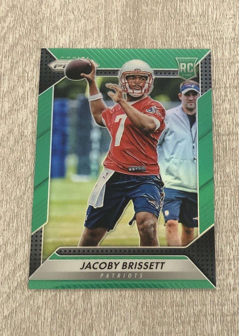 2016 Prizm Jacoby Brissett RC Green Rookie #292 Patriots