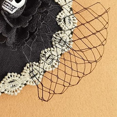 Bowknot Hair Clips Cartoon Hairpins Skull Headdress Hair Accessory for Girls